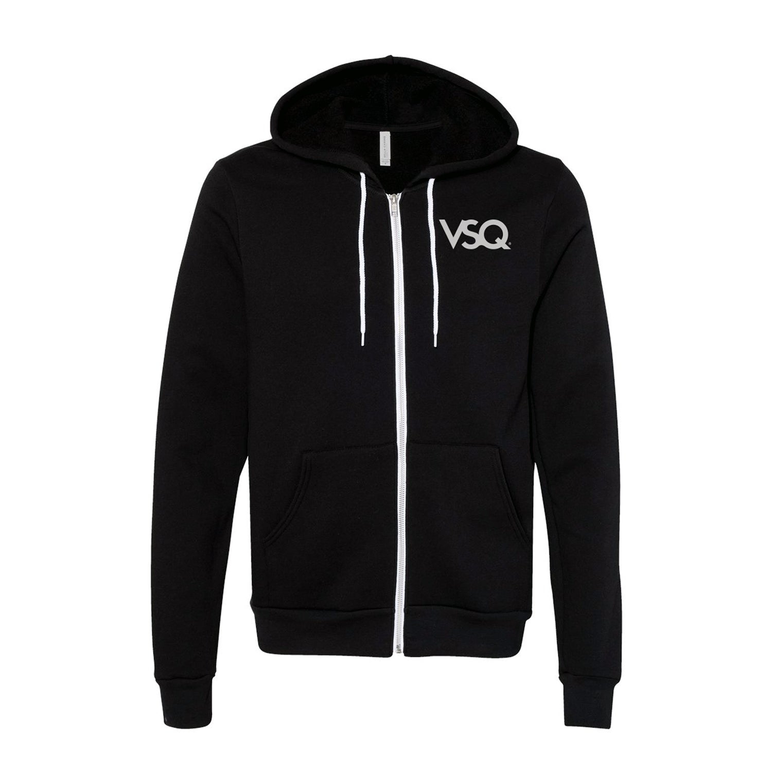 VSQ Black Zip Hoodie